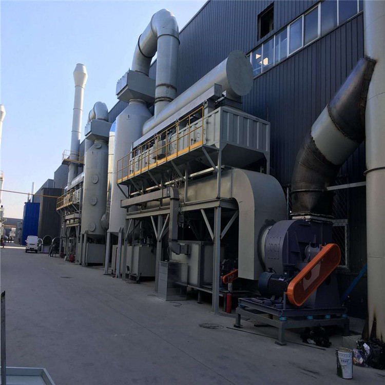喷漆厂有机废气处理设备工艺流程